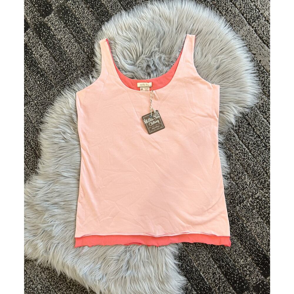 Matilda Jane Clothing Womens Hello Lovely Happy Day Tank, Women's Large NWT